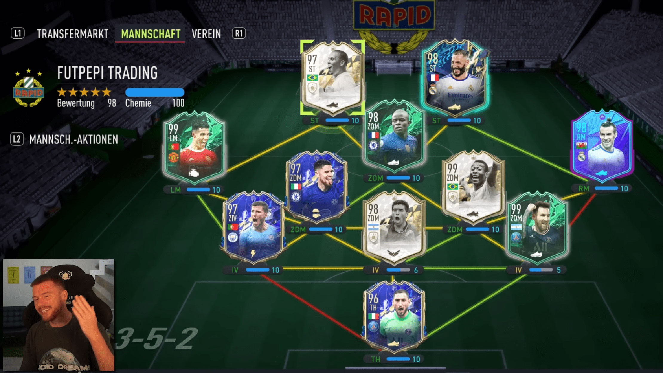 FIFA Futpepi - aktuelles FIFA FUT 22 Team